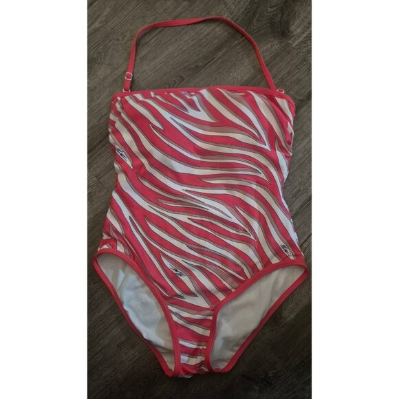Michael Kors Slimming Conturing One-piece Bathingsuit Swimsuit Women's Size 10 - Picture 1 of 3